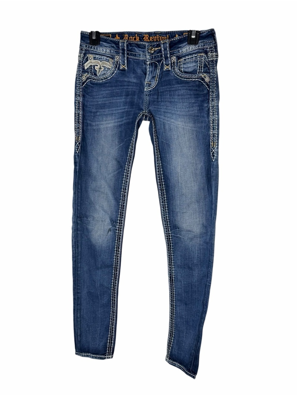 Rock Revival Codee Skinny Jeans Size 25 - Picture 4 of 10